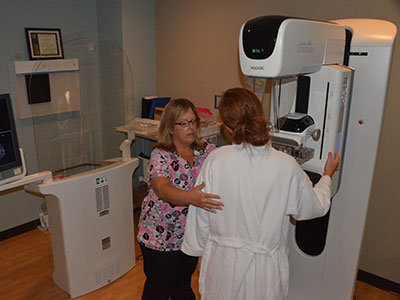 Image of 3D mammography