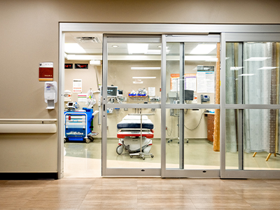 JRMC’s Emergency Department trauma room.