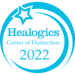 Logo: Healogics Center of Distinction 2022.