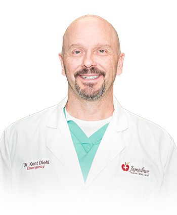 Image of JRMC Emergency Physician, Dr. Kent Diehl.