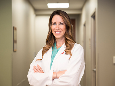 Image of Crystal Krapp, APRN, DNP-C, the newest addition to the JRMC orthopedics team.