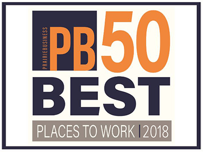 JRMC made the Prairie Business “50 Best Place to Work” list. It highlights organizations that offer great benefits, workplace culture and employee morale.