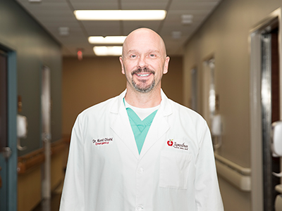 Image. JRMC welcomes Dr. Kent Diehl to its Emergency Department team as the newest Emergency Department Physician.