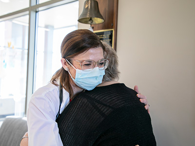 Oncology Nurse Practitioner Laura Bond specializes in the treatment of various cancers and conditions requiring infusion treatment. The Jamestown native joined JRMC in 2019.