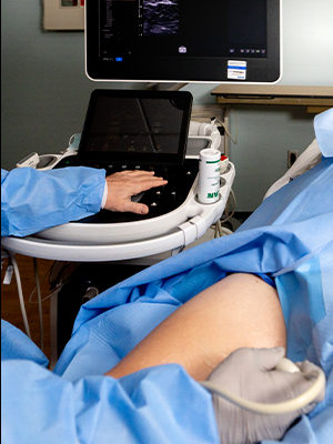 Image of vein procedure