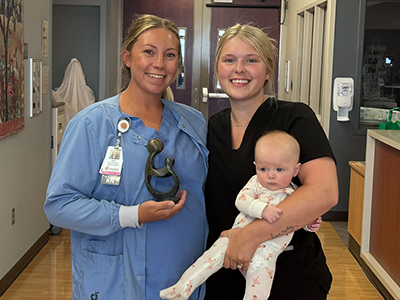 Image of Lexi Madcke and Abigayle Grounds.