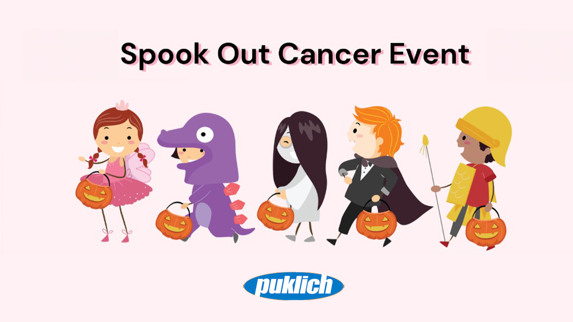 Spook Out Cancer Event graphic