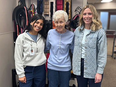 Image of Arianna Marrufo, Joann Gatewood and Madeline Ranum