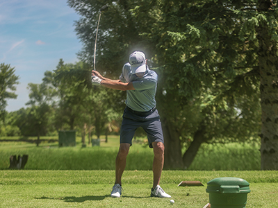 Image of golfer