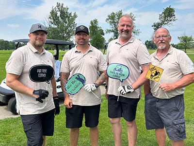 Image of Great River Energy golf team