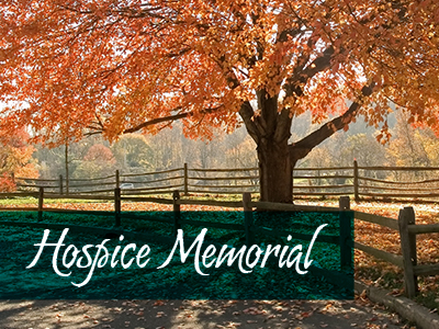 image of hospice memorial