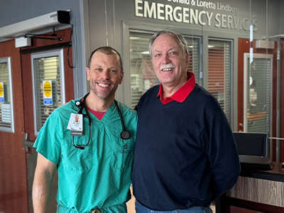 Image of Dr. Inglish and Dr. Johnson