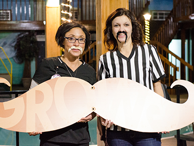 JRMC held its annual #GROWvember 'Stache Bash event to raise awareness for men's health.
