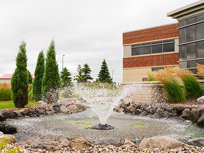 Image of JRMC fountain