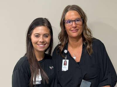 Image of Mercede Fiebiger and Kimberly Mattson