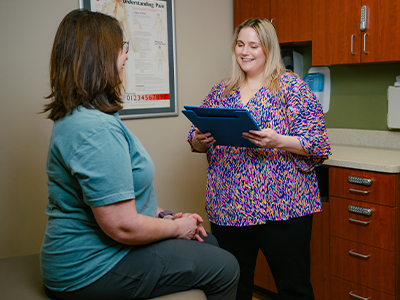 Image of patient seeing Morgan Croves, DNP-C