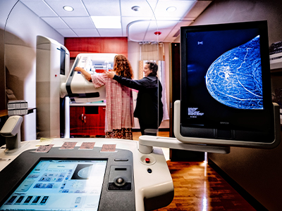Image of mammogram