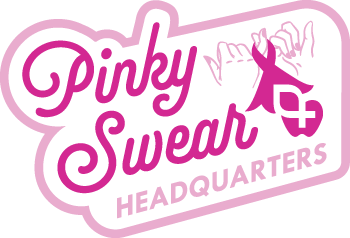 Image of pinky swear headquarters logo.