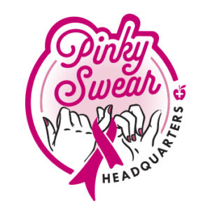 Image of pinky swear headquarters logo.
