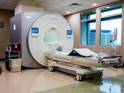 Image of JRMC MRI machine.